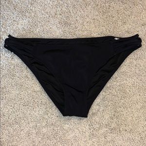 NWOT Target black bikini bottoms